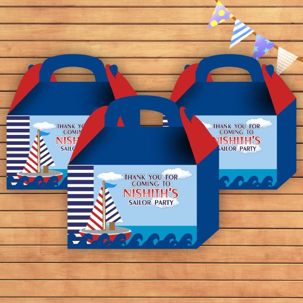 Sailor Theme Goodie Return Gift Boxes Online Hot Sale