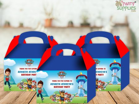 Paw Patrol  Theme Goodie Return Gift Boxes Online Sale