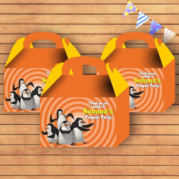 Penguin Theme Goodie Return Gift Boxes on Sale