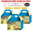 Snow and White Theme Goodie Return Gift Boxes Fashion