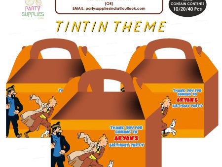 Tin Tin Theme Goodie Return Gift Boxes Online Hot Sale