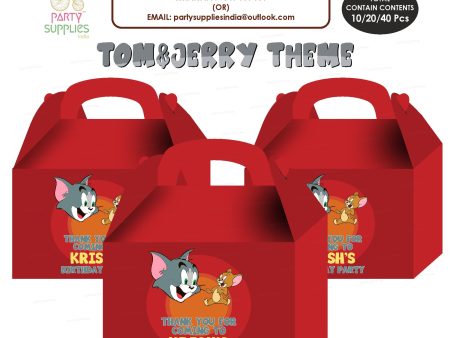 Tom & Jerry Theme Goodie Return Gift Boxes on Sale