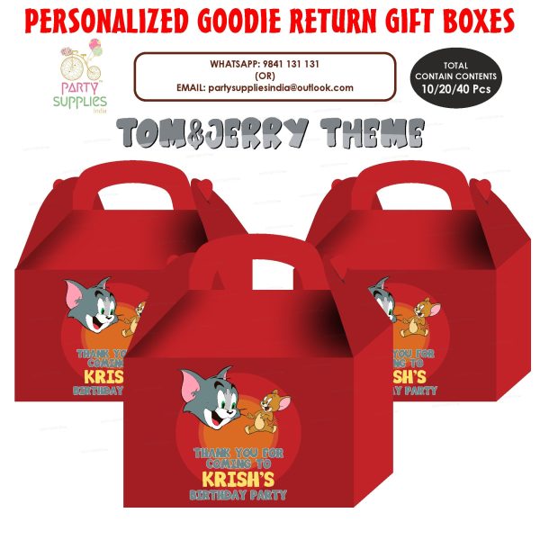 Tom & Jerry Theme Goodie Return Gift Boxes on Sale