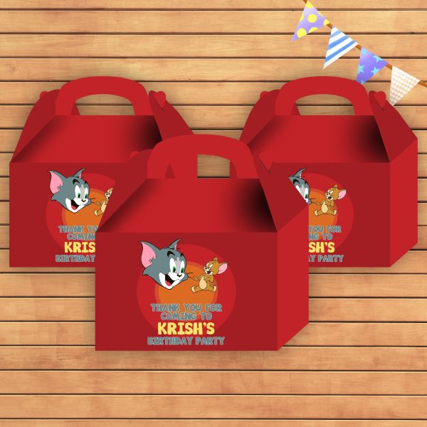 Tom & Jerry Theme Goodie Return Gift Boxes on Sale