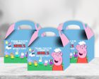 Peppa Pig Theme Personalized Goodie Return Gift Boxes Online now