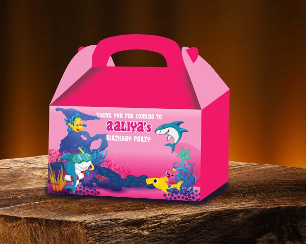 Shark Theme Personalized Goodie Return Gift Boxes For Sale